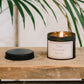 Fantastic black tin Candle